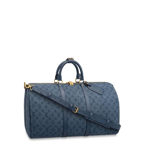 louis vuitton keepall recipet|Louis Vuitton denim keepall.